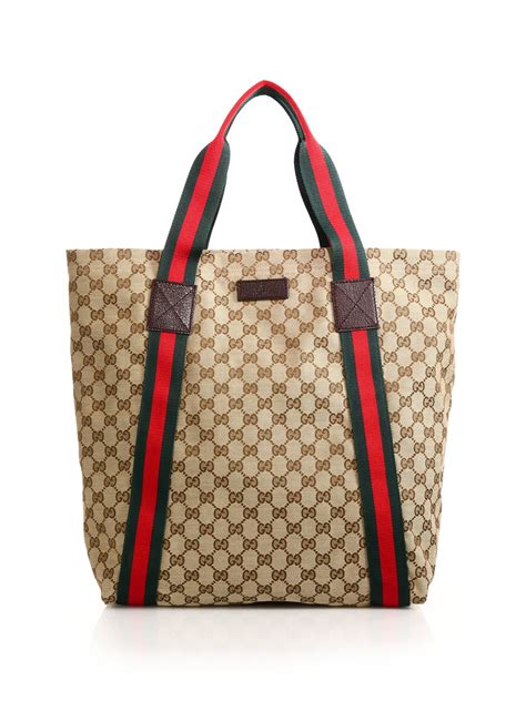 gucci canvas tote review|Gucci canvas large tote.